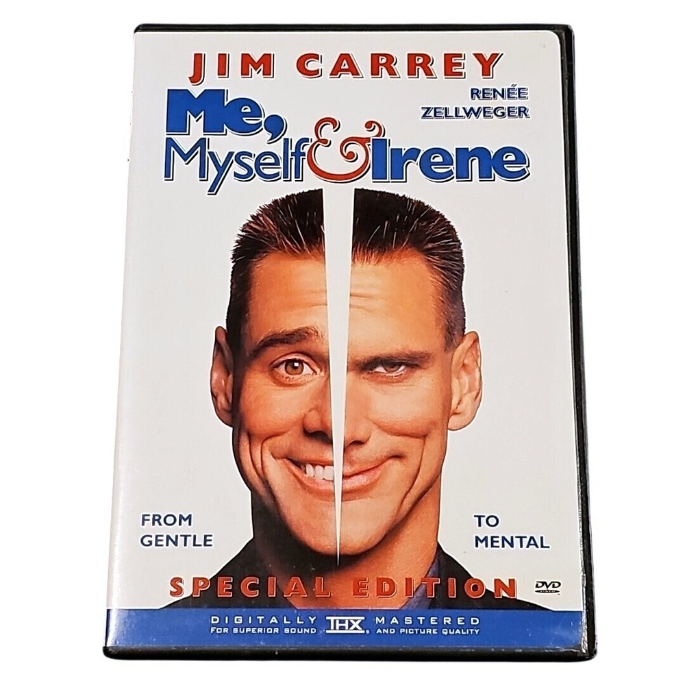 Me Myself & Irene DVD Jim Carrey Special Edition Comedy EX